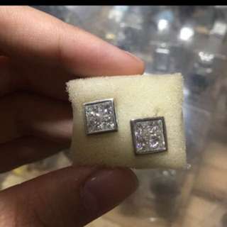 Diamond earrings