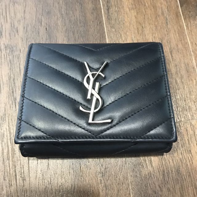 Saint Laurent Business card holder, Luxury, Bags & Wallets on Carousell