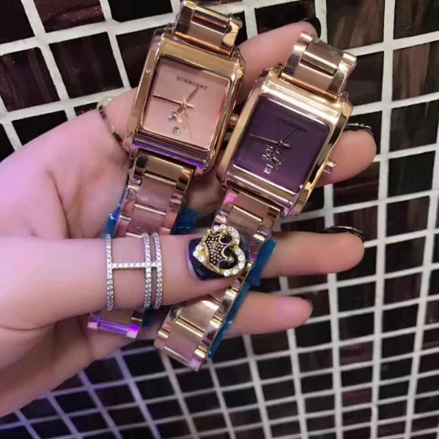 burberry watch womens purple