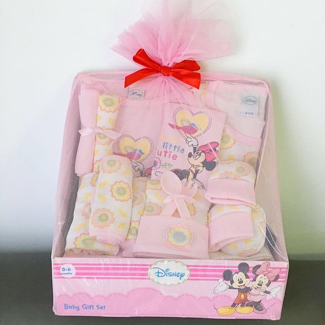minnie mouse baby hamper