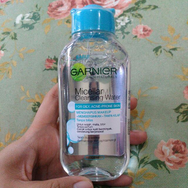 micellar cleansing water for acne
