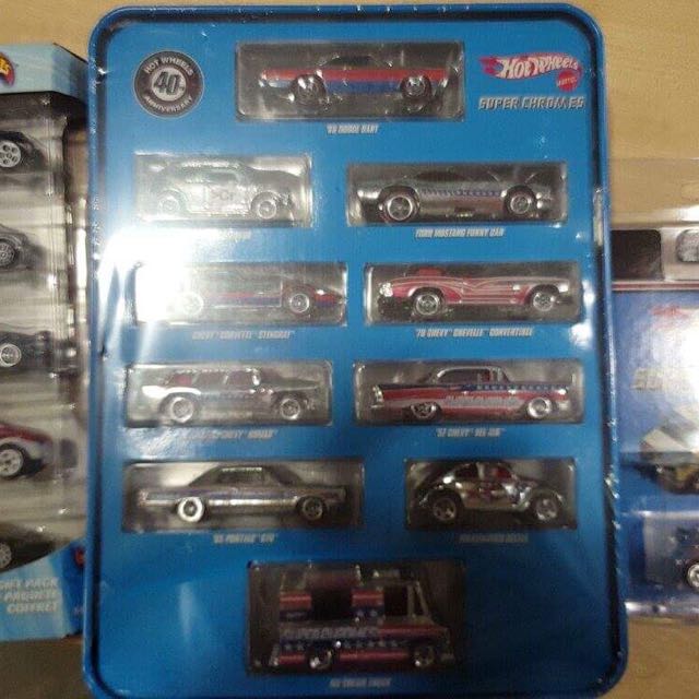 Hot wheels online super chromes set