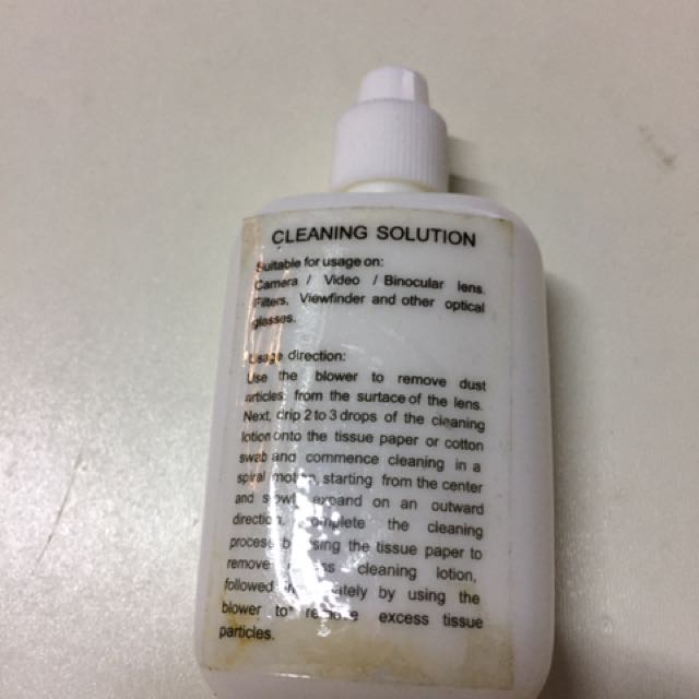 Isopropyl Alcohol 99.9 CD /VCD / DVD / Bluray Disc Camera Lens Cleaning Solution, Home