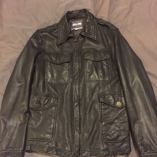 jean paul gaultier leather jacket