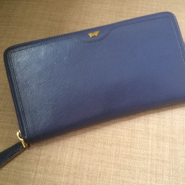 Ladies long Braun buffel wallet, Women