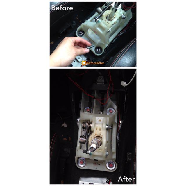 Lancer GLX/CS3/Evo 9 Shifter Bushings, Car Accessories on Carousell