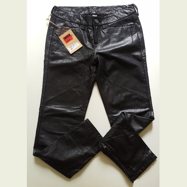 Levis Leather Pants, Women's Fashion, Bottoms, Jeans & Leggings on Carousell