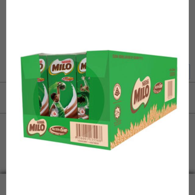 Milo Activ Go Packet Drink 5 1 200ml 1 Carton Food Drinks Beverages On Carousell