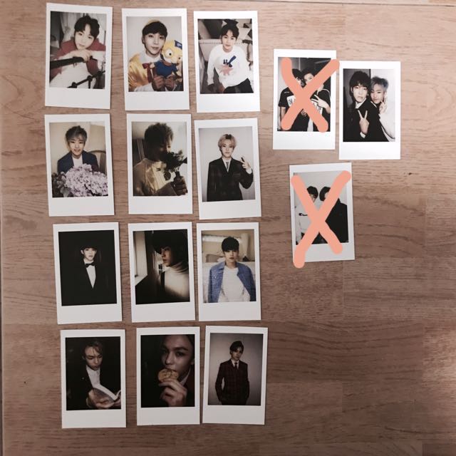 seventeen boys wish A4フォトポスター 古き
