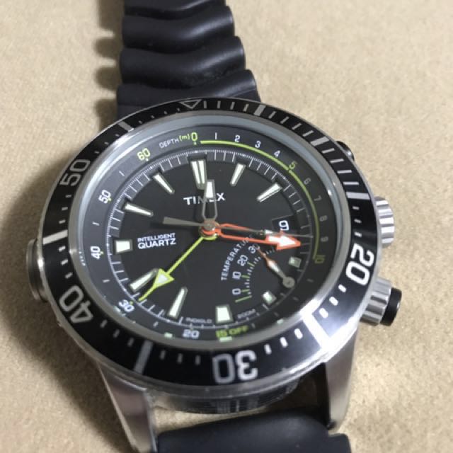 Timex intelligent quartz depth gauge outlet