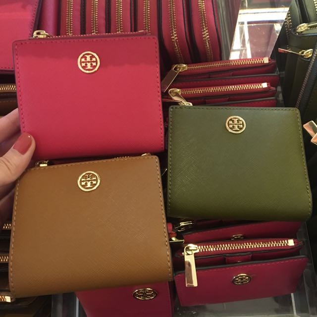 Tory burch store robinson wallet mini