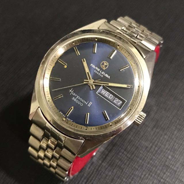 Vintage Favre Leuba Harpoon Ii 36000 Watch Men S Fashion Watches On Carousell See more ideas about favre leuba, watches, vintage watches. vintage favre leuba harpoon ii 36000 watch