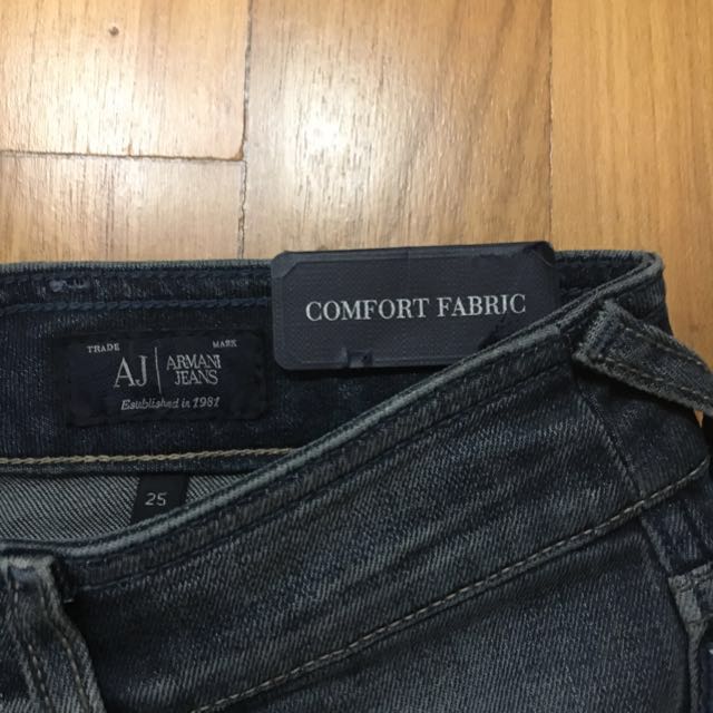 armani jeans label