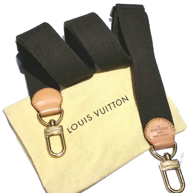 Louis Vuitton, Bags, Pre Loved Louis Vuitton Epi Bandouliere Replacement Shoulder  Strap Black Pink