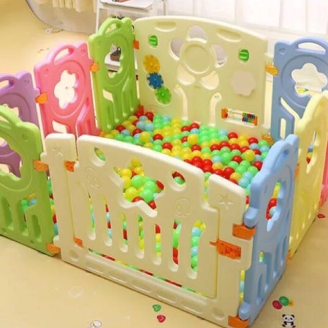 cheap play yard gate