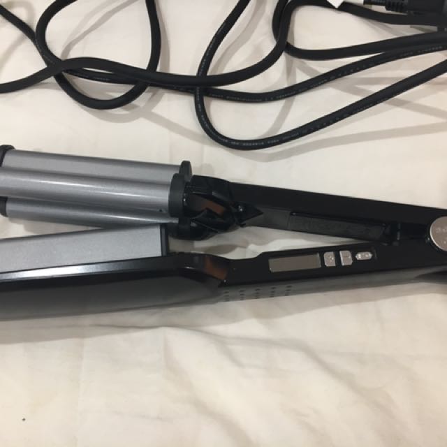 Babyliss Pro Nano Titanium Deep Waver Curling Iron Hair Styler