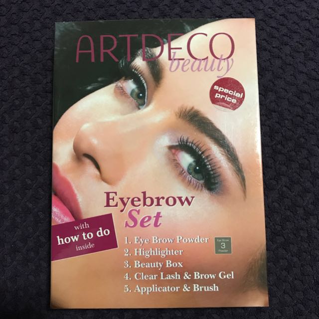 (BN) ART DECO Eyebrow Set, Beauty & Personal Care, Face, Makeup on