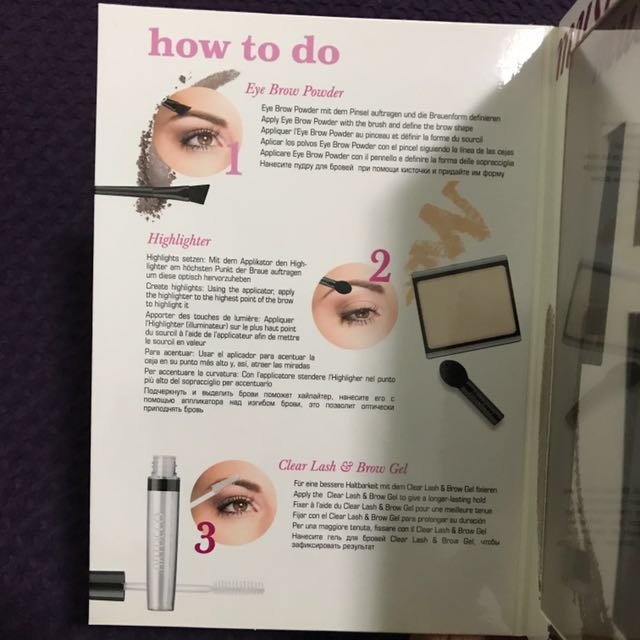 (BN) ART DECO Eyebrow Set, Beauty & Personal Care, Face, Makeup on