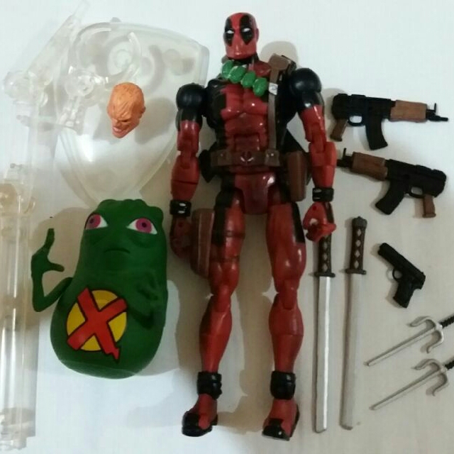 marvel legends deadpool toy biz