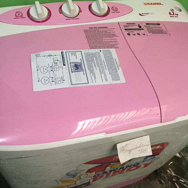 Brand new Camel twin tub washing machine with dryer, TV & Home