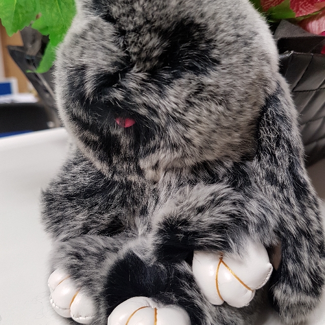 Kopenhagen fur bunny keychain sale