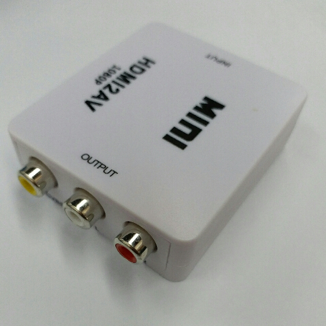 [包郵]HDMI to AV (CVBS) 1080p converter, 電腦＆科技, 電腦周邊及配件, 電腦線、轉接線及轉換器 ...