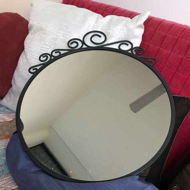ikea ekne mirror with metal frame 15 only furniture others on carousell