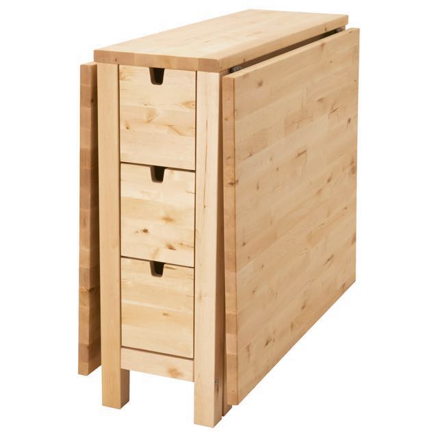 ikea folding dining table and chairs