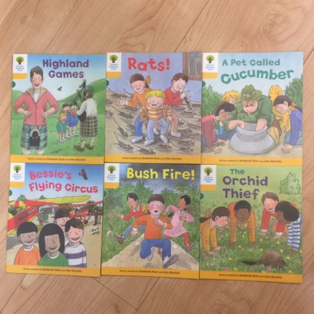 Oxford Reading Tree Stage 5 Book Band 5 Green Books