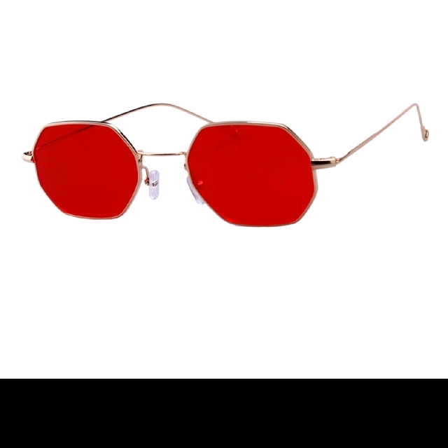 coloured glass sunglasses