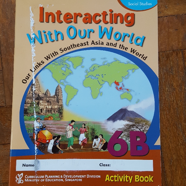 primary 6 social studies activity book (6B), Hobbies & Toys, Books & Magazines, Textbooks on