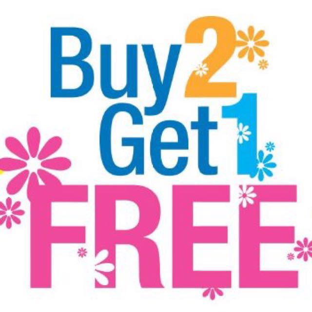 Promo Buy 2 Get 1 Free Komunitas Di Carousell