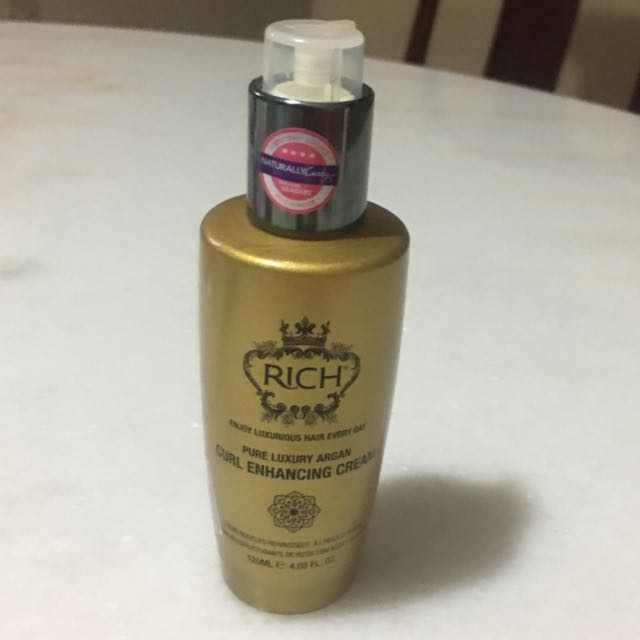 Rich Curl Enhancing Cream For Permed Hair Made In Paris