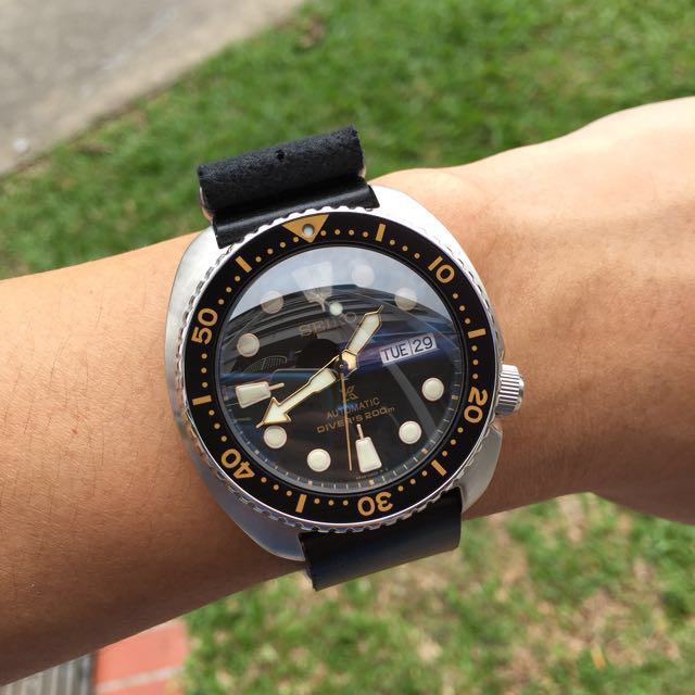 Seiko turtle mod, Men's Fashion, Watches & Accessories, Watches on Carousell