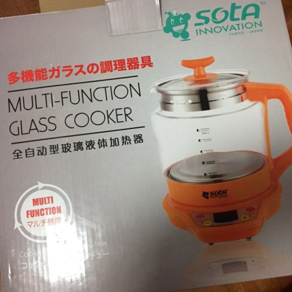 Sota innovation multi glass cooker on sale