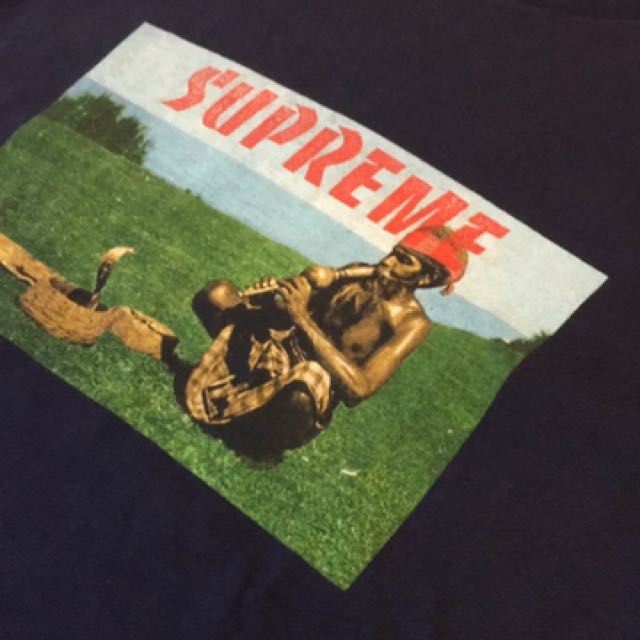 Supreme Snake Charmer T shirt Men s Fashion Tops Sets Tshirts Polo Shirts on Carousell