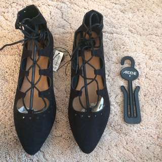 Ardene Lace Up Flats