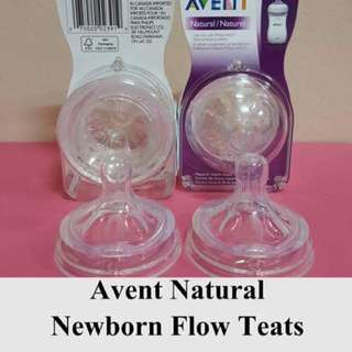 Avent Natural Newborn Flow Teats #1