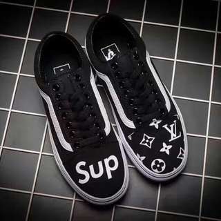 Vans X LV X Supreme Shoes., Women's Fashion, Footwear, Sneakers on Carousell