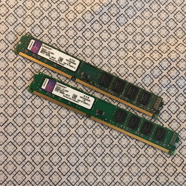 4GB ram Kingston KVR1333D3N9/4G, Computers & Tech, Parts & Accessories ...