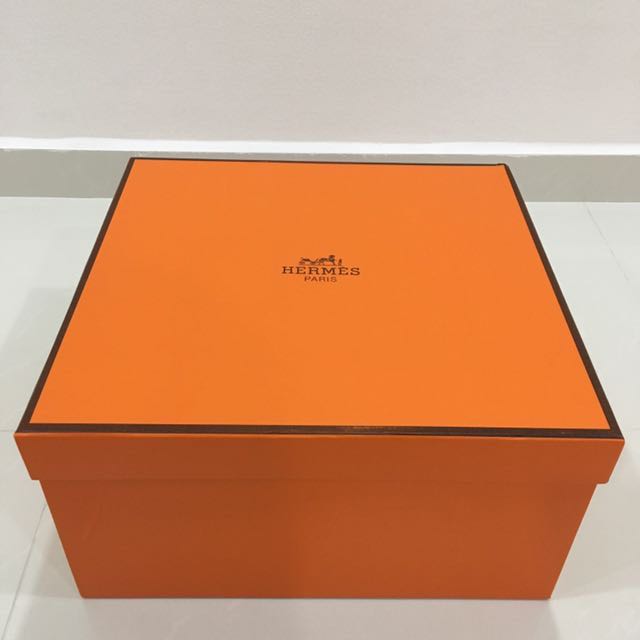 Hermes paper bag & box 💯 Authentic from boutique, Luxury, Bags & Wallets  on Carousell