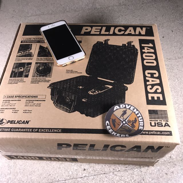 Bn Pelican 1400 Black Case With Foam Electronics Others On Carousell