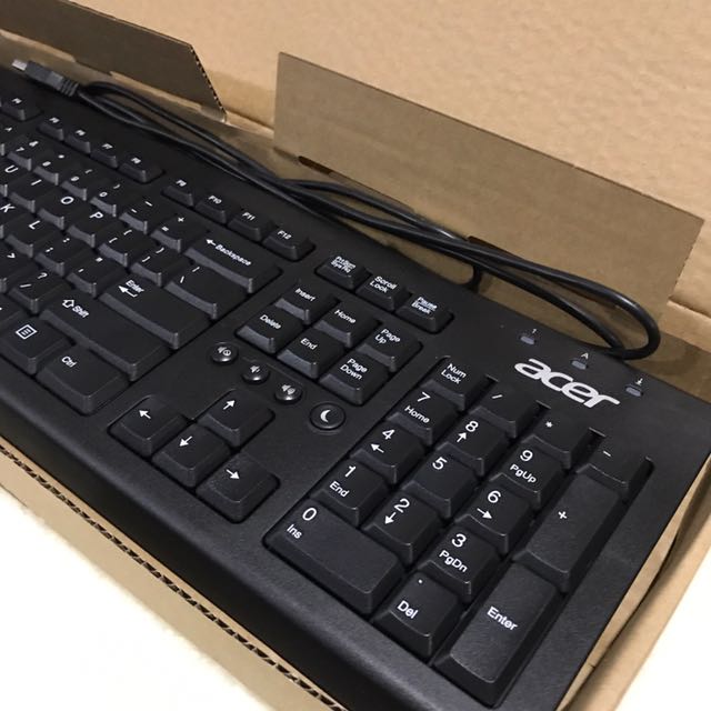 BNIB] Acer Wired Keyboard, Computers  Tech, Parts  Accessories, Computer  Keyboard on Carousell