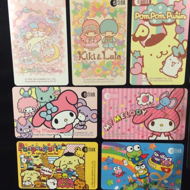 *Brand New* Sanrio Ezlink Mrt Cards *Limited Edition*, Everything Else ...