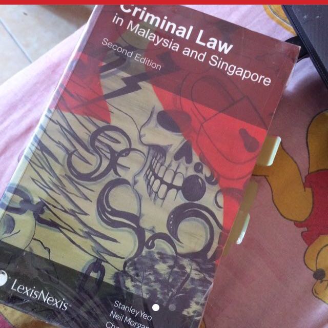 Criminal Law In Malaysia Singapore Textbooks On Carousell