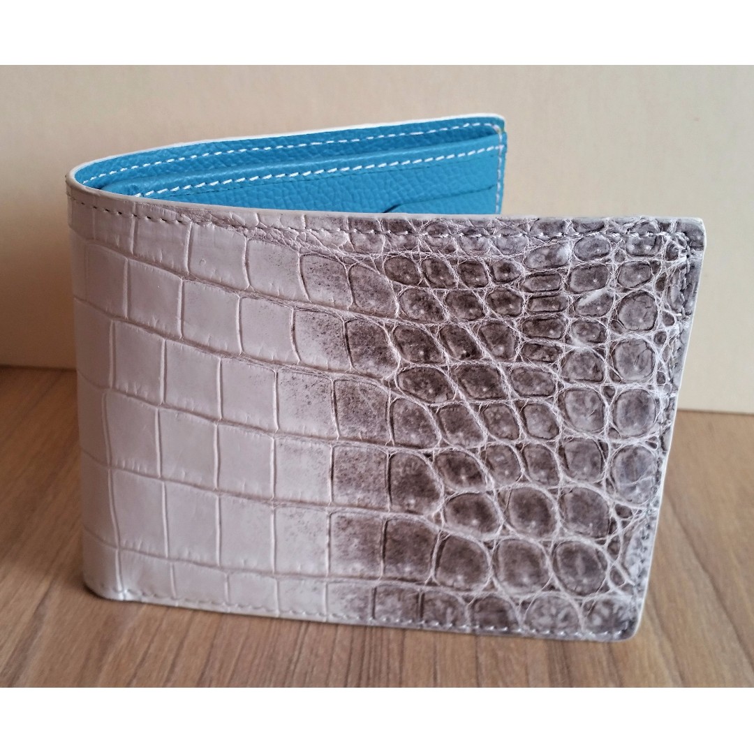 Bifold Wallet - Himalayan Crocodile – Hepha Bespoke