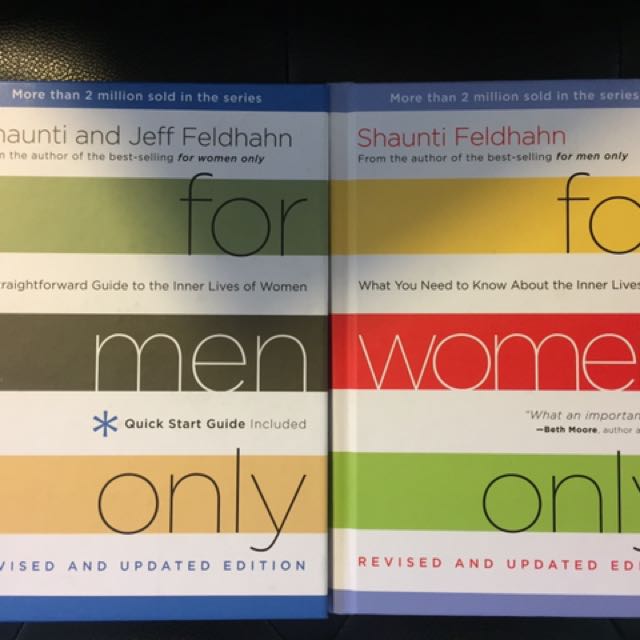 For Women Only For Men Only A Straightforward Guide To The