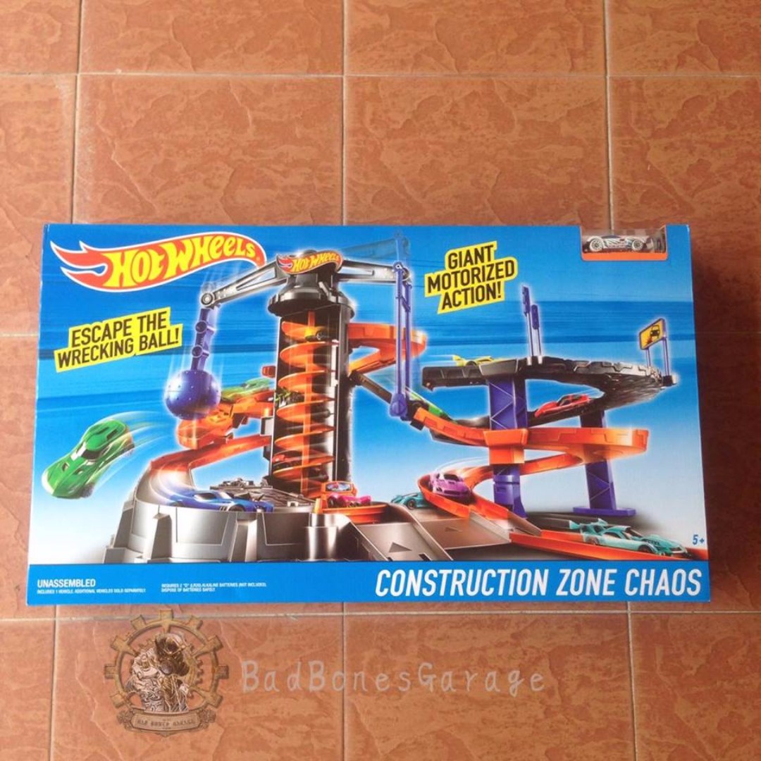 hot wheels construction chaos