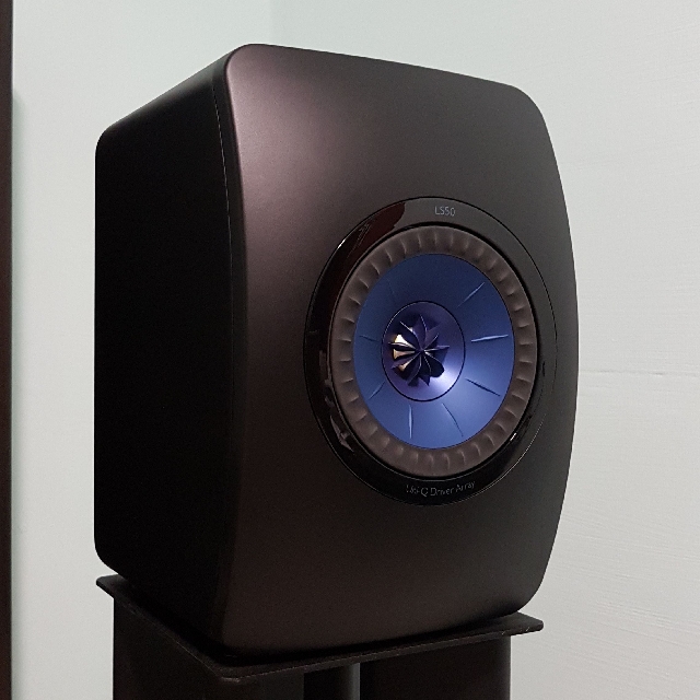 kef ls50 frosted black