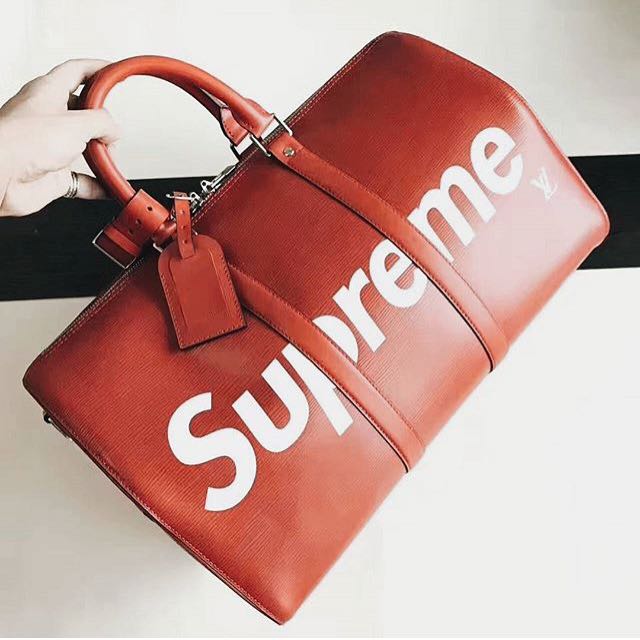 supreme louis duffle bag